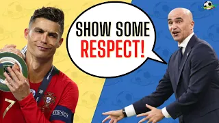 RONALDO DESERVES RESPECT - Portugal Coach Roberto Martinez has his say.