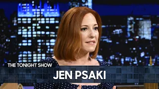 Jen Psaki Discusses the Tragic Uvalde Mass Shooting | The Tonight Show Starring Jimmy Fallon