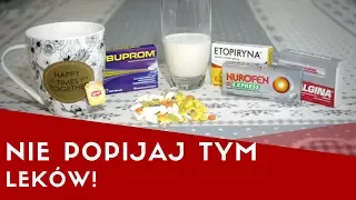 🥛🍵Popijasz tym LEKI?💊 Wiele ryzykujesz!