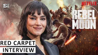 Sofia Boutella | Rebel Moon Part Two Premiere Interview | Extended Editions | Kora vs. John Wick