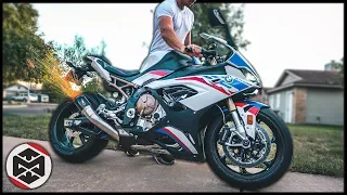 Austin Racing GP1R Full Exhaust Install & Sound Test | 2020 BMW S1000RR