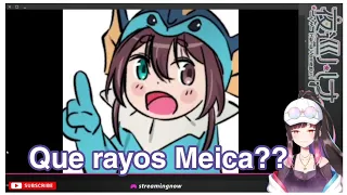 Meica es Vaporeon... Hana Yomeguri reacciona a algo raro ...