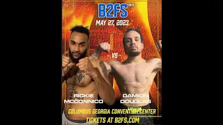 B2 Fighting Series 183 | Rickie McConnico vs Damion Douglas 170 Ammy