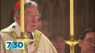 Australian Catholic Cardinal George Pell from a press conference in 2012 | 7.30