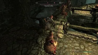 Skyrim SE Legendary Survival Mode Fail: My first death ever in this section... and I liked it!!!