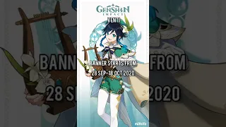 TOP 5 GENSHIN BANNERS SALES FROM 1.0 TO 2.6