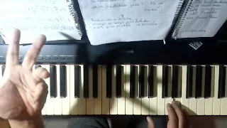 Tutorial "RÍOS DE BABILONIA" (notas de la melodía y letra en español) partitura gratis