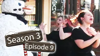 Funniest Snowman Hidden Camera Prank Reactions *MUST SEE*