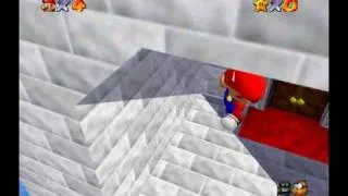 Super Mario 64 - Outside Castle Overhang Glitch (TAS)