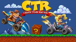Lets Play Crash Team Racing | Retro Gaming | No Commentary