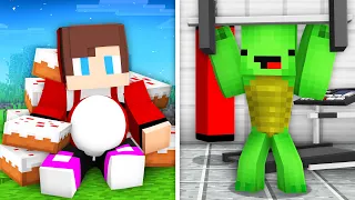 Fat JJ and STRONG Mikey Survival Battle in Minecraft ! - Maizen