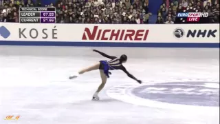 浅田真央(mao asada)  NHK杯 2013 FS ～ 「ラフマニノフ・ピアノ協奏曲第2番」 高音質Ver.  保存版