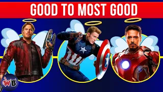Marvel Cinematic Universe Heroes: Good to Most Good