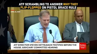 ATF Director STRUGGLES To Answer Why They Flip-Flopped On Pistol Brace Rule