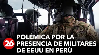 Perú: Polémica por la presencia de militares estadounidenses armados