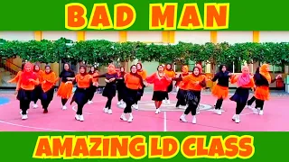 BAD MAN Line Dance | Demo by AMAZING LD CLASS | Choreo by ARISPS (INA)