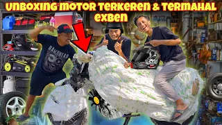 UNBOXING MOTOR CUSTOM TERKEREN EXBEN DARI TANGERANG BIKIN WARGA KEPO