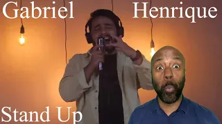 Vocal Coach Explains - Stand Up - Gabriel Henrique (Cover) | LEADING ANALYSIS & REACTION FIRST TIME]