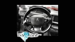 How to remove steering wheel + AIRBAG Peugeot 308 - Dr.Volant