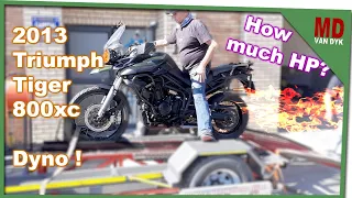 Triumph Tiger 800XC - Dyno Top Speed