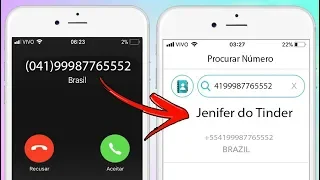 DESCUBRA O DONO DE QUALQUER NÚMERO! 😱🔥 ANDROID E IPHONE!