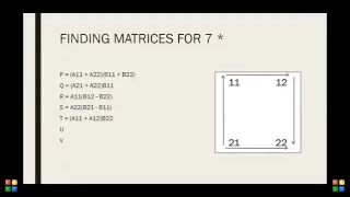 Strassen's+matrix+multiplication+formulas+ +simpleeasy+method