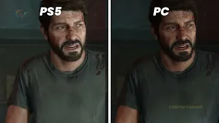 The Last Of Us Part 1 PC VS PS5 | Side By Side Graphics Comparison | Codfox Gaming