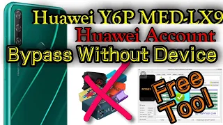 Huawei Y6P MED-LX9 Huawei I.D  Account Bypass Without Device Remove Huawei I.D With Free Tool's
