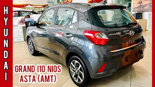 2022 Hyundai Grand i10 Nios 🔥 Asta Amt Top Model detailed Walkaround, features and on road price.