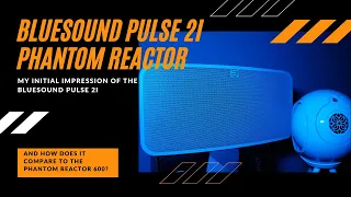 Bluesound Pulse 2i vs Phantom Reactor 600 - Initial Impressions