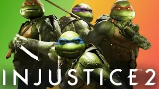 INJUSTICE 2 - ALL TMNT DIALOGUES with EACH OTHER - Teenage Mutant Ninja Turtles