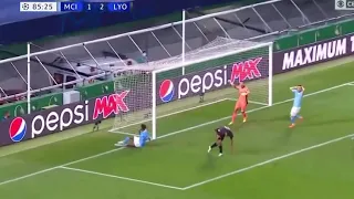 Raheem sterling miss open goal vs lyon😯😦