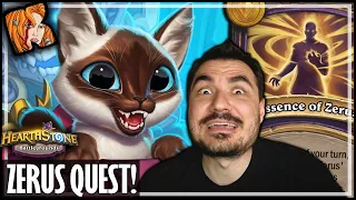 ZERUS QUEST HAS REALLY GROWN ON ME! - Hearthstone Battlegrounds