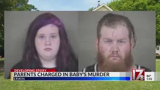 Parents charged in baby's murder