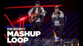 Mashup Loop "Taki Taki, Watch Out For This, Pump It Remix" - Blind Auditions #2 - TVOI 2019