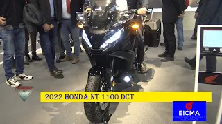 2022 Honda NT 1100 DCT Bike Walkaround Eicma 2021