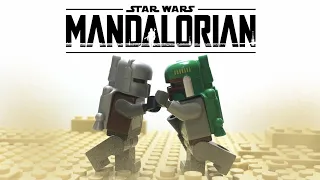 Lego Star Wars Stop Motion Film: Boba Fett vs The Mandalorian (Classic Style)