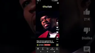 50 cent explains ja rule beef with the laws of power. 💯💪
