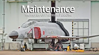 [航空自衛隊 百里基地] F-4 ファントム 整備のスペシャリスト達　Maintenance Staff  JASDF F-4 Phantoms