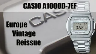 My First Digital Watch! | Casio Europe Vintage Collection A1000D-7EF | With Mother of Pearl Dial!