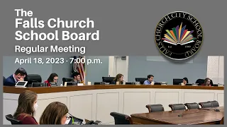 School Board Regular Meeting - April 18, 2023