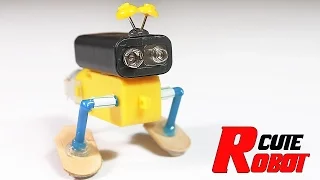 How To Make The  Cutest Walking Robot On Youtube