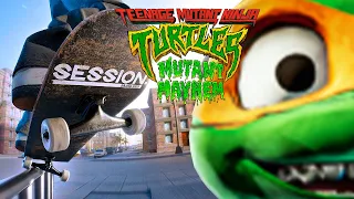 ЧЕРЕПАХИ в Session: Skate Sim!! | Обзор DLC TMNT Mutant Mayhem