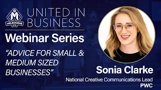 UIB Webinars: Sonia Clarke - SME advantages during COVID