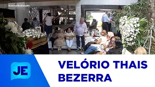 Foi realizado o velório jornalista Thais Bezerra - JE