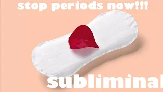 ♡ // stop periods & booster