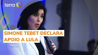 Simone Tebet critica governo Bolsonaro e anuncia apoio a Lula no 2º turno das eleições