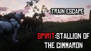 Train escape||Spirit:Stallion of the Cimmaron Movie in Red Dead Redemption 2