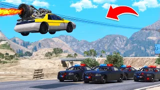 Jet Powered Car RACES Cops 😂 | GTA 5 RP RiversideRP