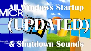 All Windows Startup & Shutdown Sounds 1985-2020 (HQ) (UPDATED)